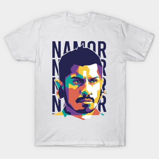 Namor K'uk'ulkan WPAP Style T-Shirt by pentaShop